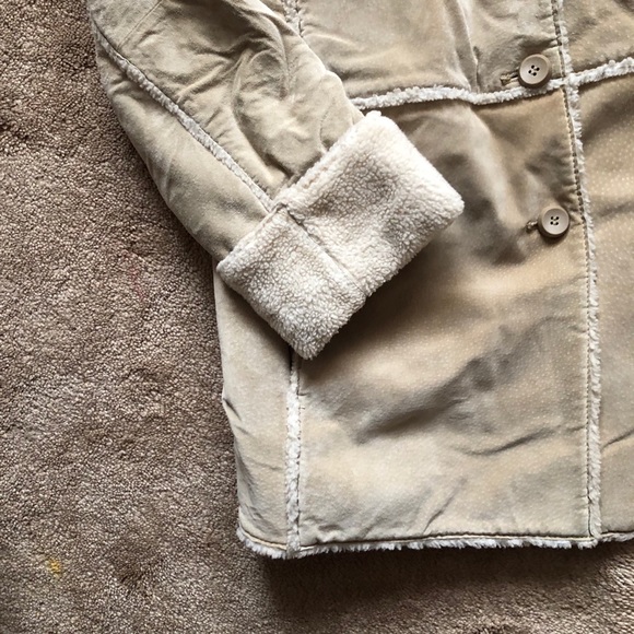 Vintage suede quilted jacket - Picture 3 of 5